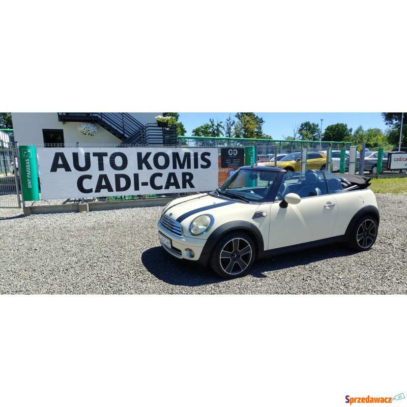 Mini Cooper  Kabriolet 2009,  1.6 benzyna - Na sprzedaż za 19 500 zł - Goczałkowice-Zdrój