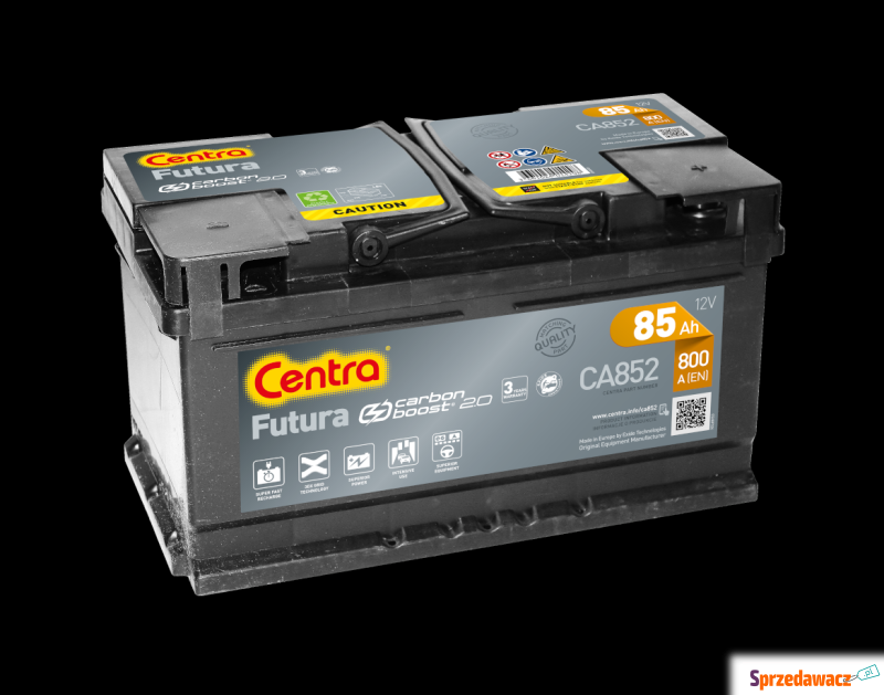 Akumulator Centra Futura 85Ah 800A