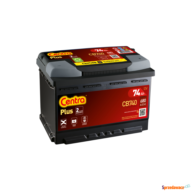 Akumulator Centra Plus CB740 12V...