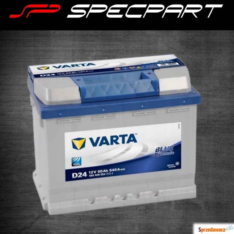 Akumulator 60Ah 540A VARTA Blue dynamic D24 - Pozostałe części - Łódź