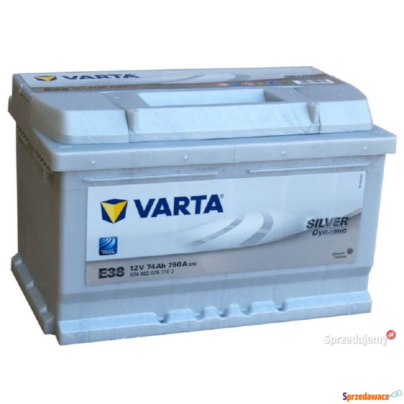 Akumulator 74Ah 750A Varta Silver Dynamic E38 - Akumulatory - Mielec