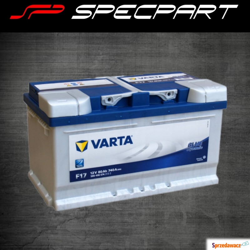 Akumulator 80Ah 740A VARTA F17