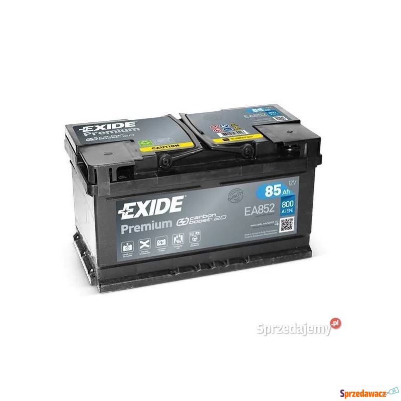 Akumulator 85Ah 800A Exide Premium