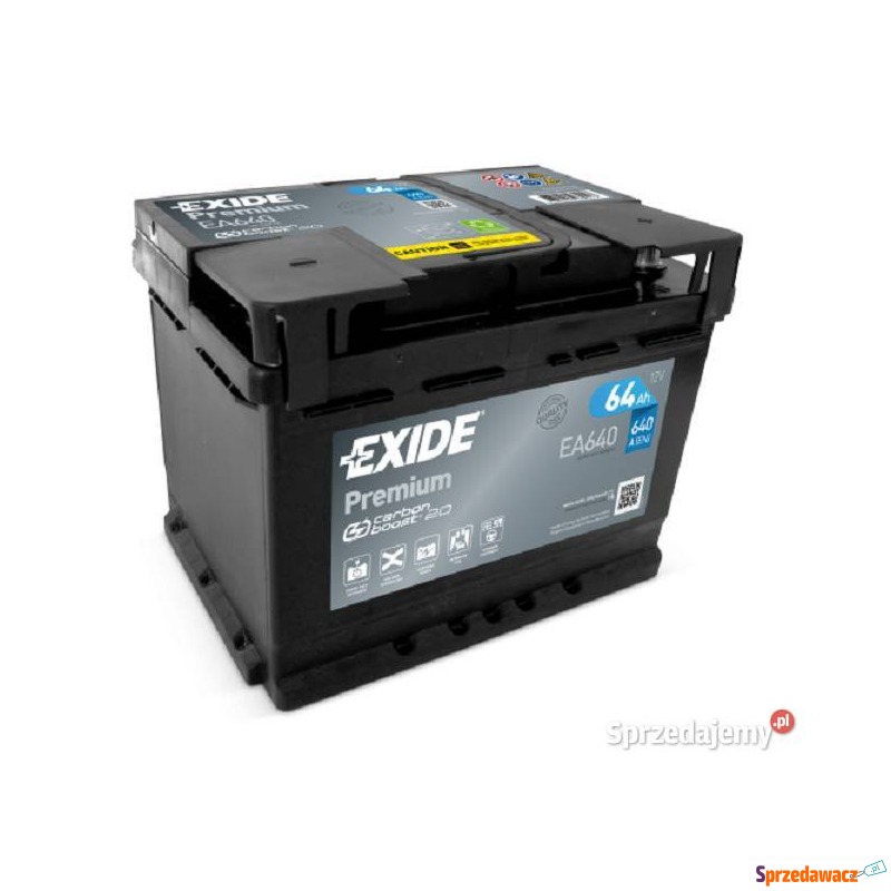 Akumulator 64Ah 640A Exide Premium
