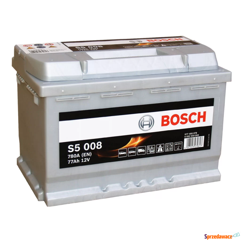 Akumulator 77Ah 780A Bosch S5008