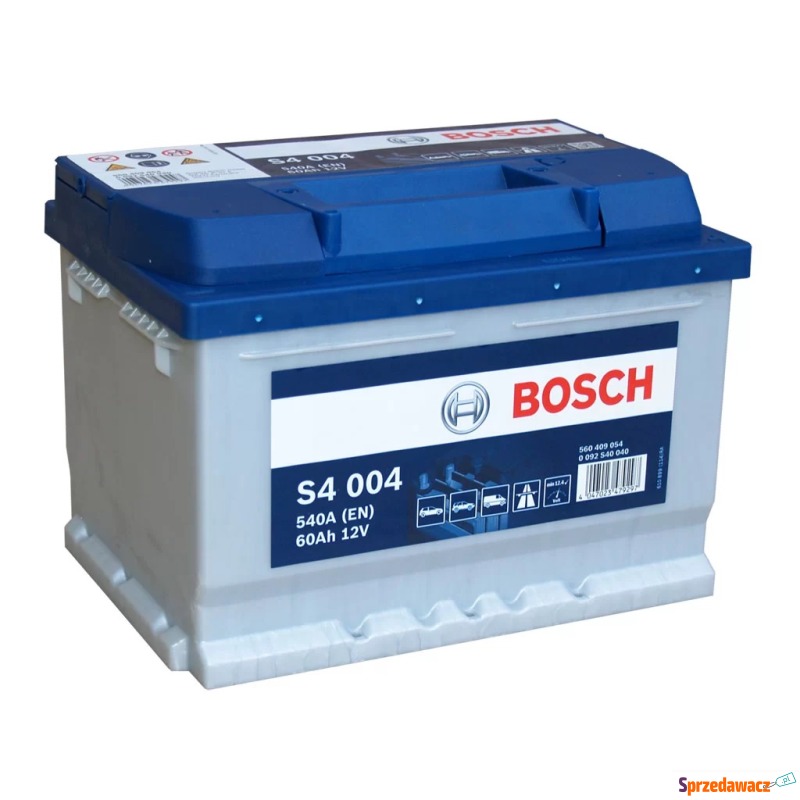 Akumulator 60Ah 540A EN Bosch S4004