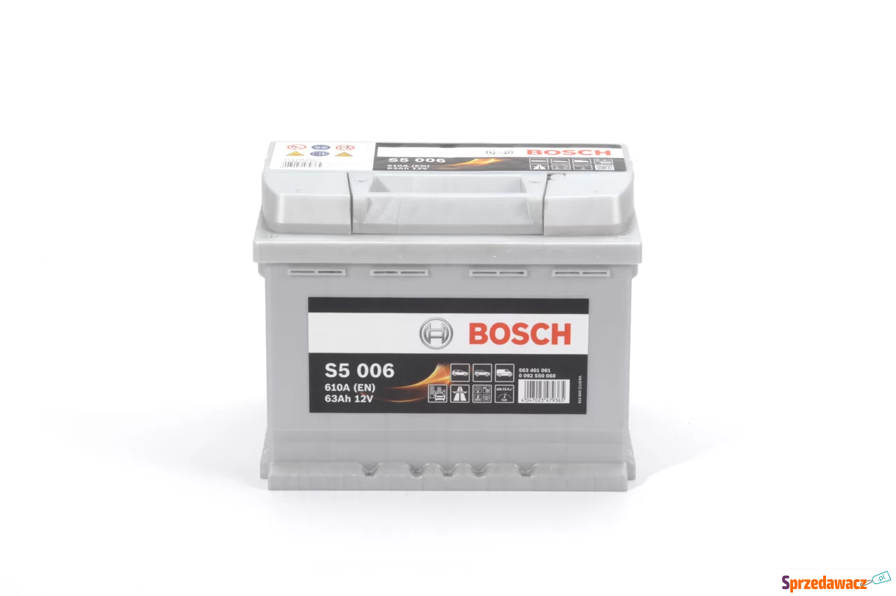Akumulator 63Ah 610A Bosch S5006
