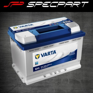 Akumulator 74Ah 680A VARTA blue dynamic E11 - Pozostałe części - Łódź - zdjęcie 1