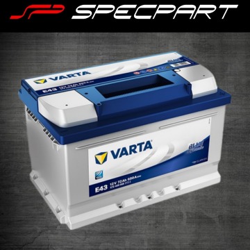 Akumulator 72Ah 680A VARTA  dlue dynamic E43