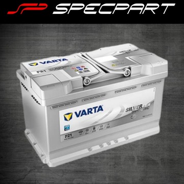 Akumulator 80Ah 800A VARTA  A6 agm star&tstop - Pozostałe części - Łódź - zdjęcie 1