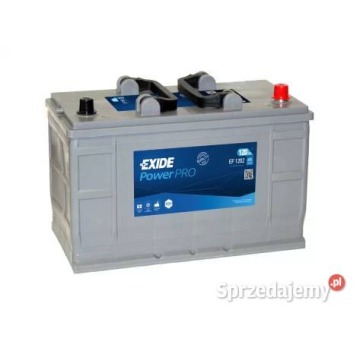 Akumulator Agro 120Ah 870A Exide Power Pro EF1202 - Akumulatory - Mielec - zdjęcie 1