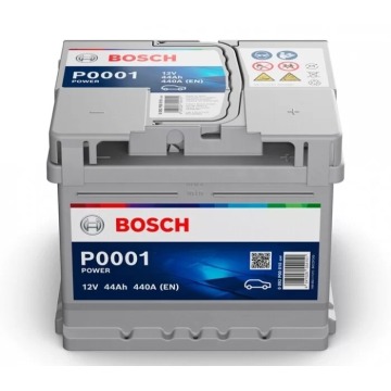 Akumulator 44Ah 440A Bosch P0001 - Akumulatory - Mielec - zdjęcie 1