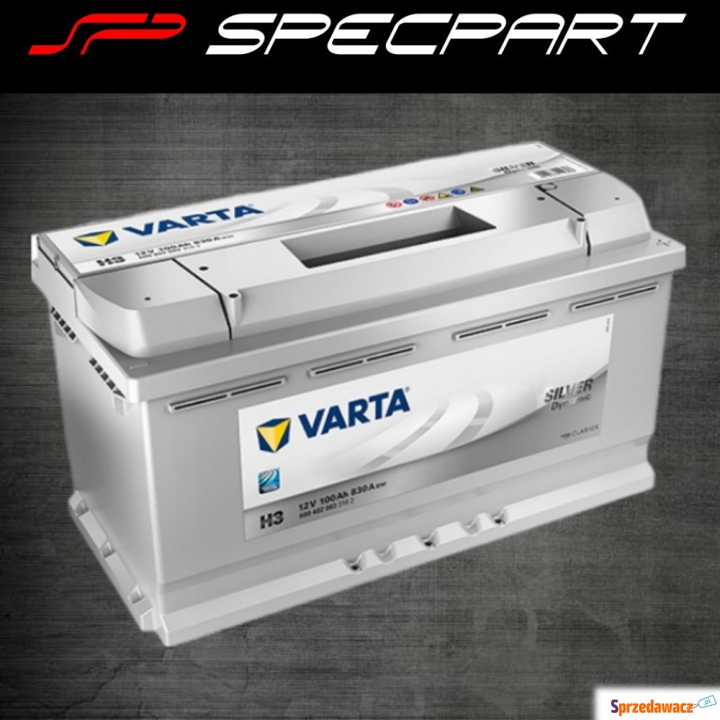 Akumulator 100Ah 830A VARTA Silver H3 - Pozostałe części - Łódź