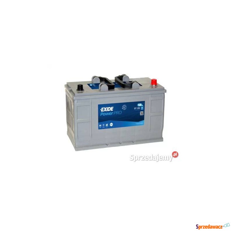 Akumulator Agro 120Ah 870A Exide Power Pro EF1202 - Akumulatory - Mielec