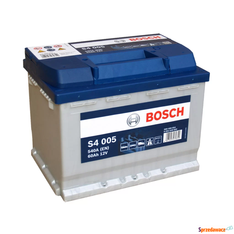 Akumulator 60Ah 540A Bosch S4005 - Akumulatory - Mielec