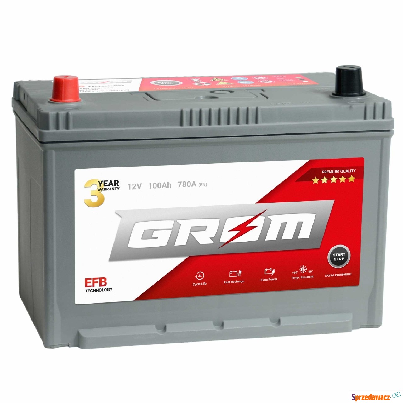 Akumulator GROM efb start&stop...