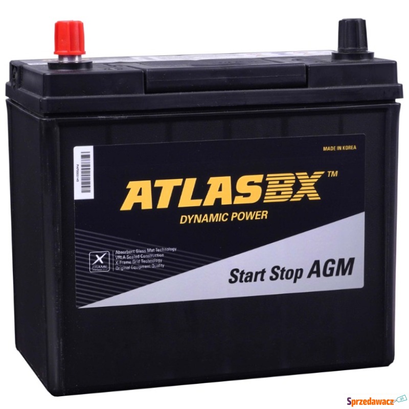 Akumulator 45Ah 370A Atlas AGM...