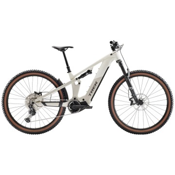 Trek Powerfly FS Plus 6 Gen 4 2026 Era White/Buff Beige L