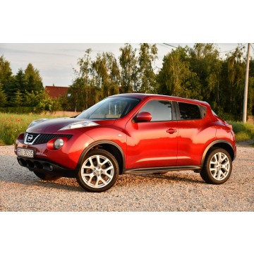 Nissan Juke  Hatchback 2011,  1.6 benzyna - Na sprzedaż za 31 999 zł - Nowe Sójki - zdjęcie 9