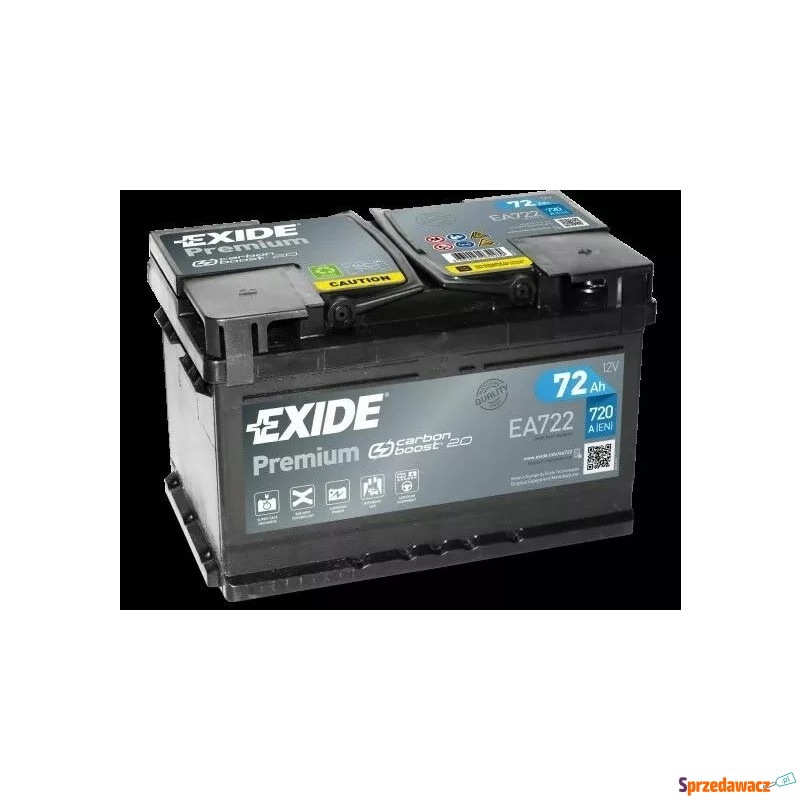 Akumulator 72Ah 720A Exide Premium...