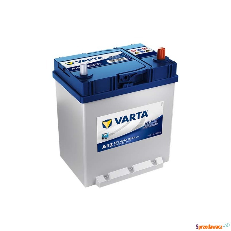 Akumulator 40Ah 330A Varta Blue Dynamic A13 P+... - Akumulatory - Sanok