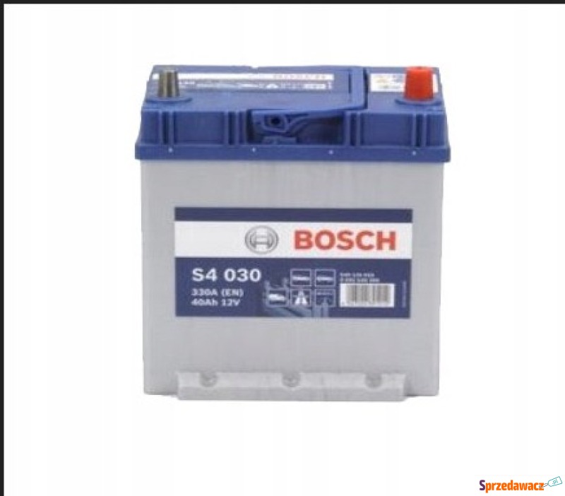 Akumulator 40AH Bosch Jap P+ 330A - Akumulatory - Tychy