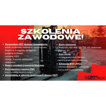 Kurs na wózki widłowe Stalowa Wola, Nisko, Tarnobrzeg i okolice