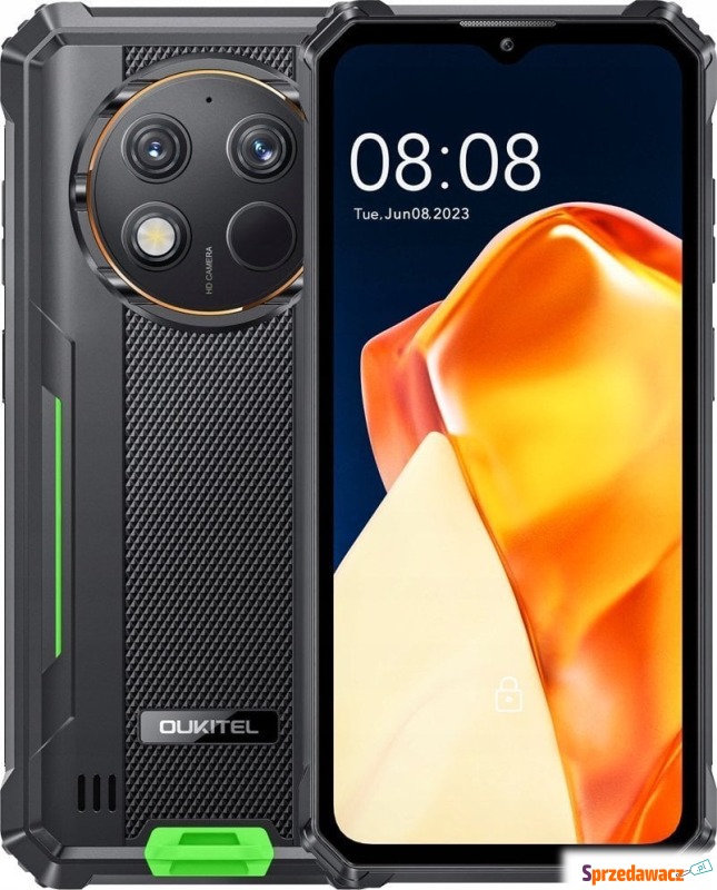 Smartfon Oukitel G1 6/256GB Czarno-zielony (G... - Smartfony - Wrocław