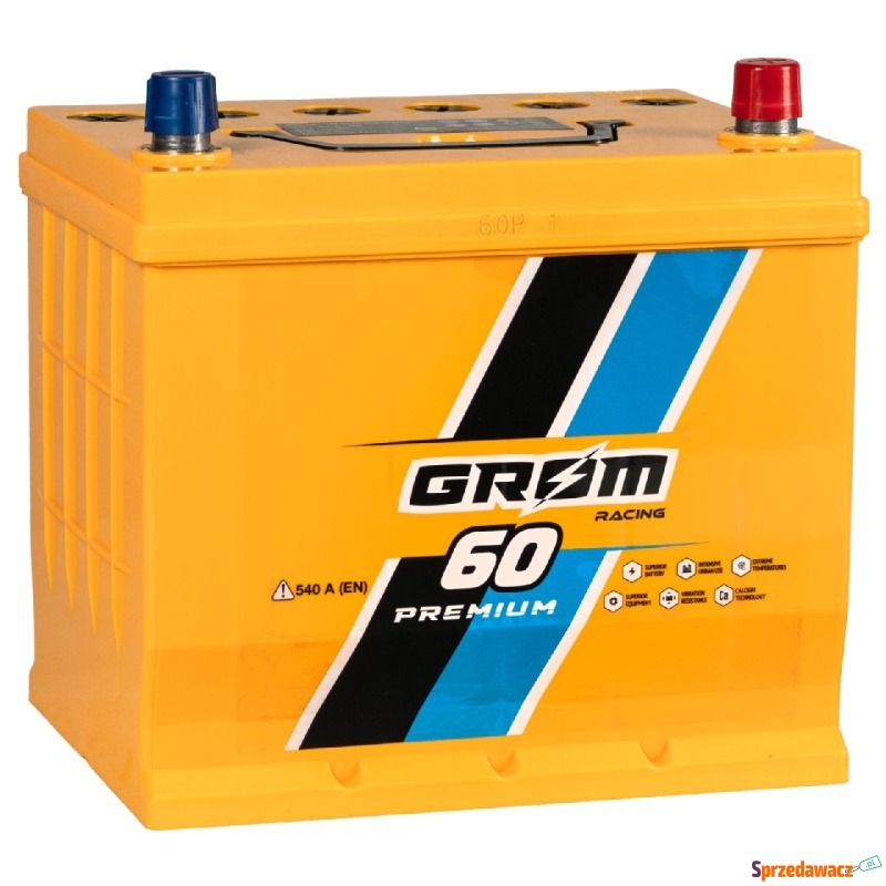 Akumulator 60Ah 540A GROM Racing - Akumulatory - Sanok