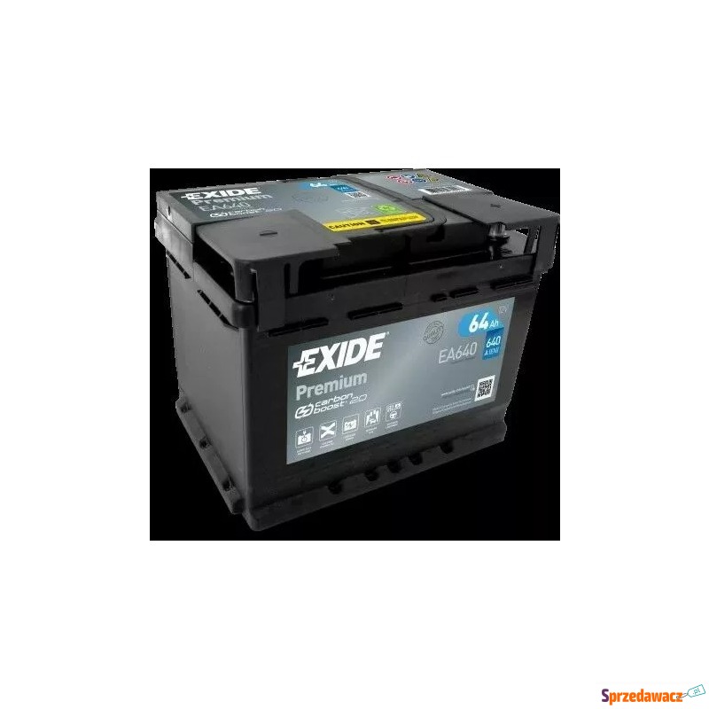 Akumulator 64Ah 640A Exide Premium...