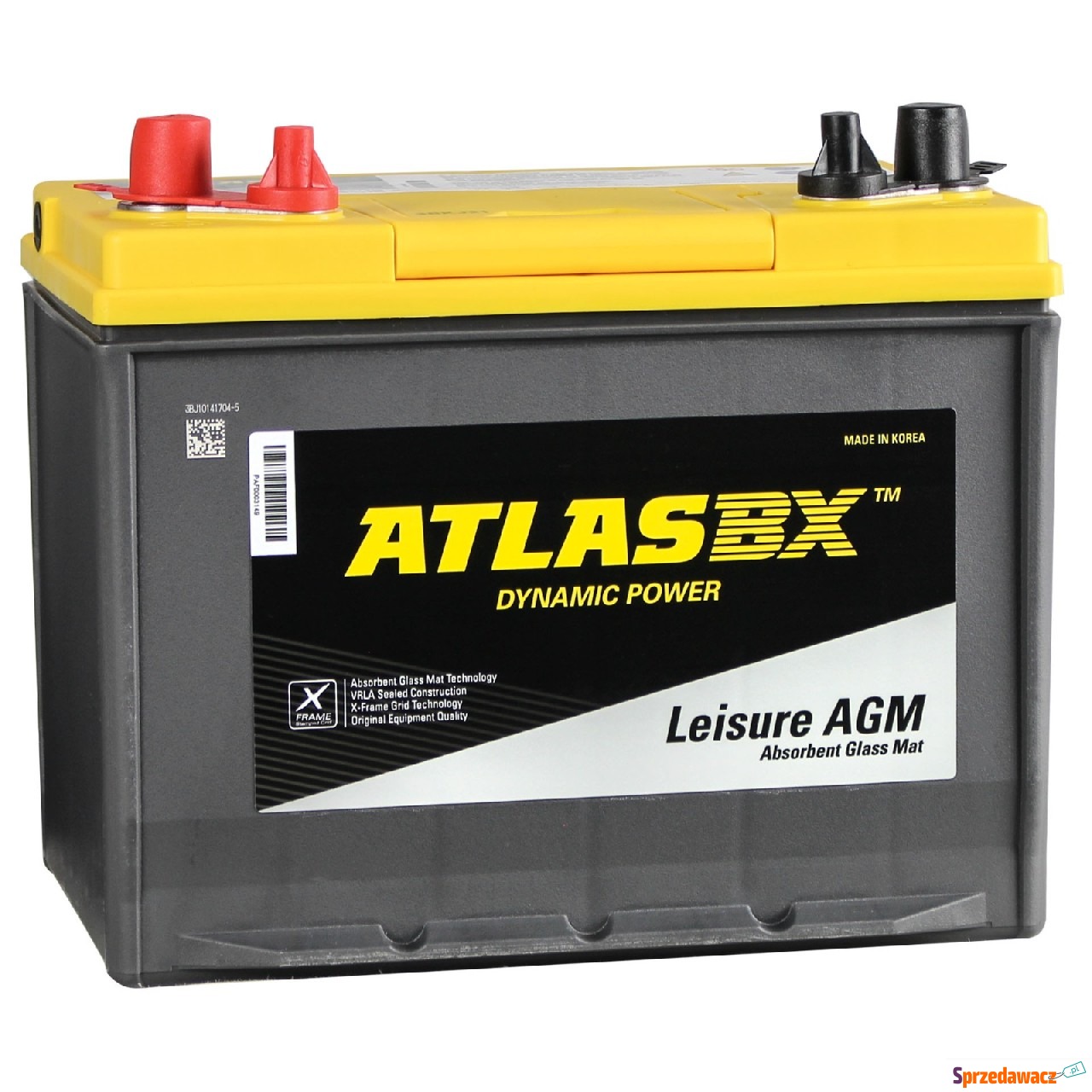 Akumulator Atlas AGM bx Dynamic...