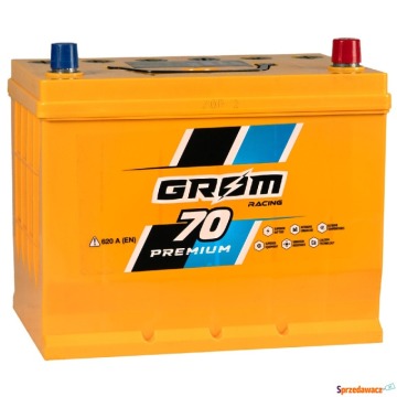 Akumulator 70Ah 620A Grom Racing JAP - Akumulatory - Sanok - zdjęcie 1