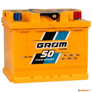 Akumulator 50Ah 480A Grom Racing - Akumulatory - Sanok - zdjęcie 1