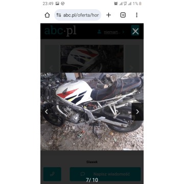Honda CBR 600 biała - Motocykle sportowe - Warszawa - zdjęcie 2