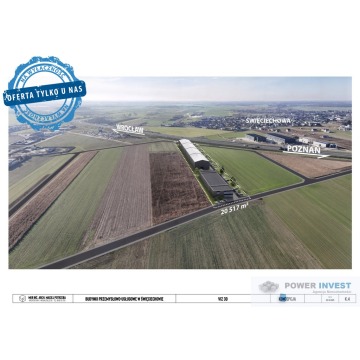 Grunt inwestycyjny 2,05 ha przy S5 – Święciechowa