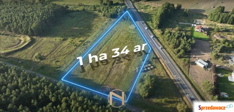 Działka inwestycyjna Gorzów Wielkopolski sprzedam, pow. 13 400 m2  (1.34ha)
