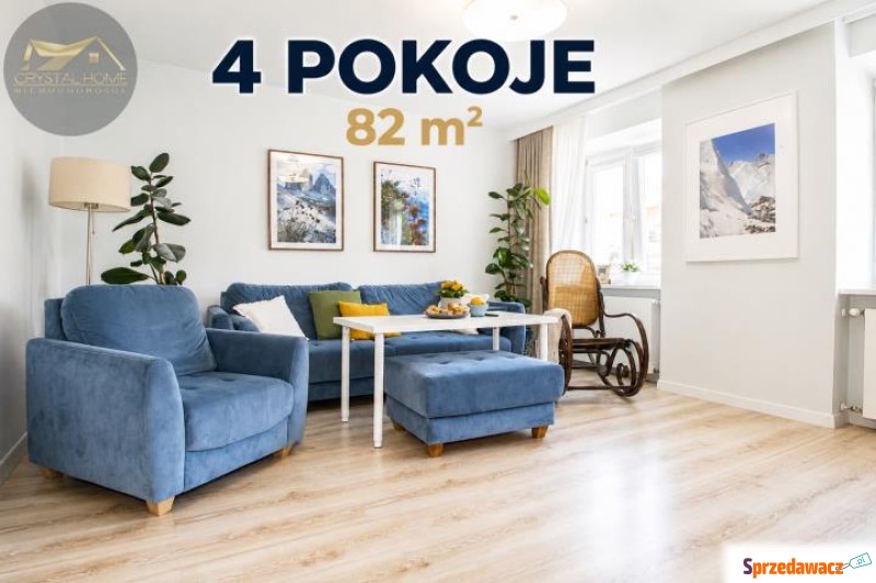 4 pokoje, 82m2 blisko Osiedla...