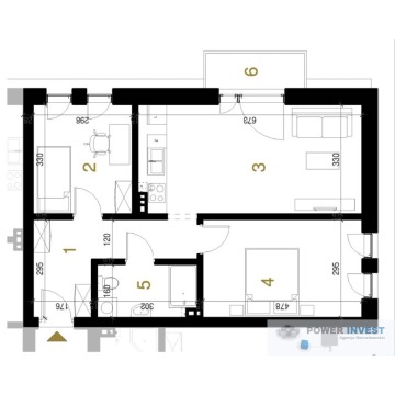 Mieszkanie trzypokojowe Leszno,   62 m2 - Sprzedam - zdjęcie 3