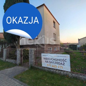 Dom 6 pokoi z garażem, centrum Twardogóry, gotowy