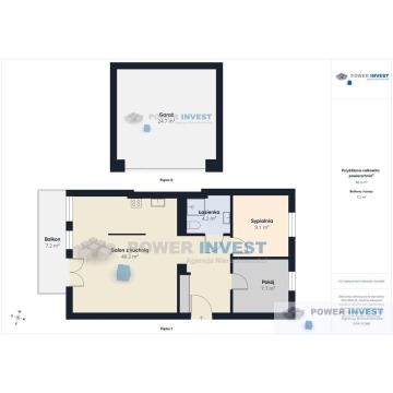 Mieszkanie trzypokojowe Leszno,   62 m2 - Sprzedam - zdjęcie 3