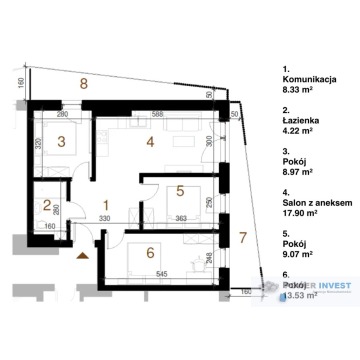 Mieszkanie  4 pokojowe Leszno,   62 m2 - Sprzedam - zdjęcie 6