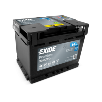 Akumulator 64Ah 640A 12V Exide Premium Płock... - Akumulatory - Płock - zdjęcie 1