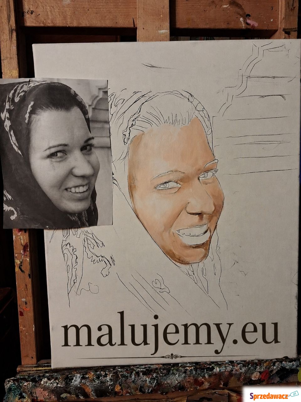 Portret olejny na zamówienie