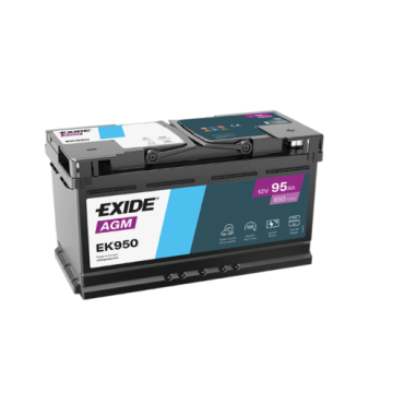 Akumulator 95Ah Exide agm 850A Płock Chopina 1 - Akumulatory - Płock - zdjęcie 1