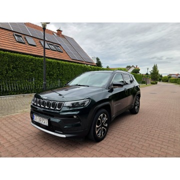 Jeep Compass - Limited 1.3 GSE T4 150KM 2021r LED, Virtual, Automat, PL Salon, FV23%