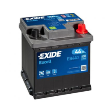 Akumulator 44Ah Exide Excell 400A Płock Chopina... - Akumulatory - Płock - zdjęcie 1
