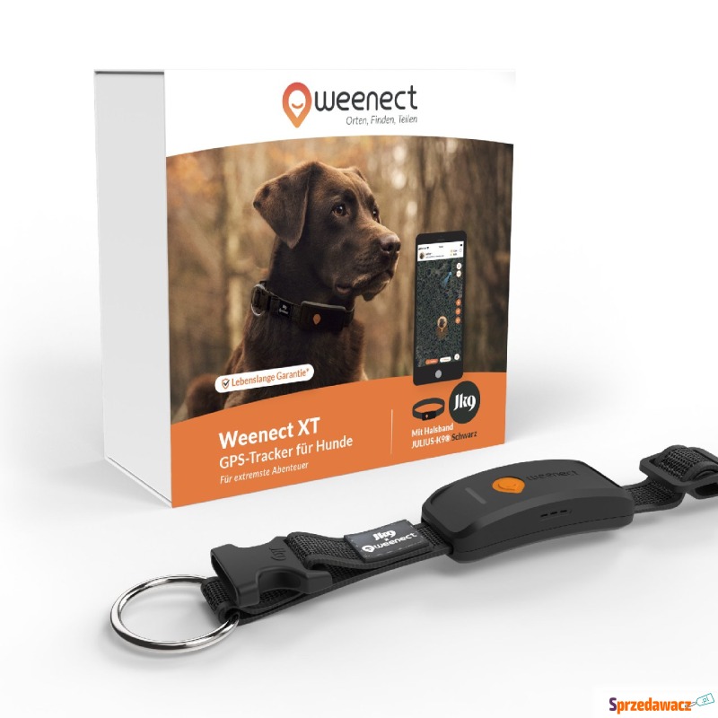 Weenect Pet GPS Tracker XT dla psów - czarny - Zabawki dla psów - Warszawa