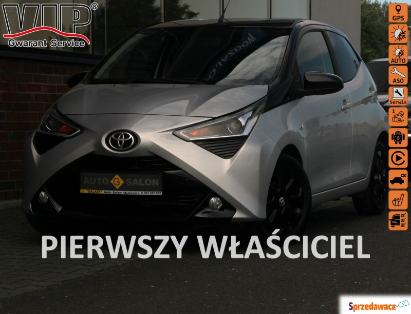 Toyota Aygo  Hatchback 2021,  1.0 benzyna - Na sprzedaż za 36 990 zł - Mysłowice