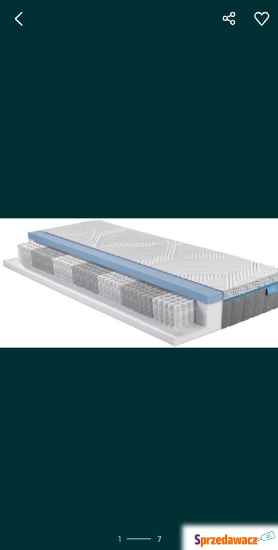 Materac kieszeniowy Body & Soul Extra Firm 90x200 - Materace - Kąty