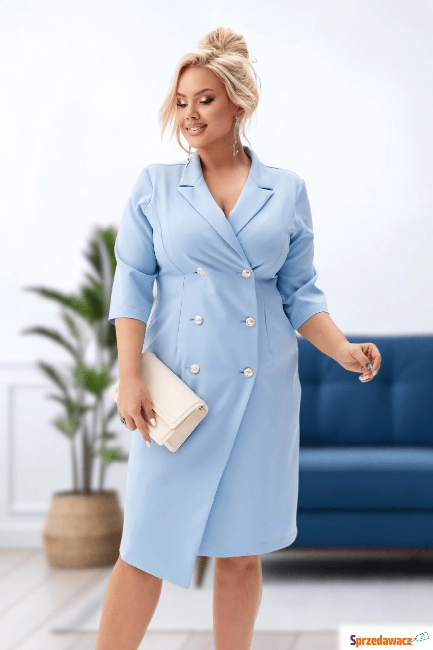 Elegancka żakietowa sukienka Chloe...